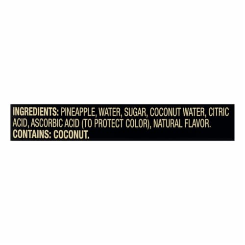 Private Selection® Pineapple Spears in Light Syrup With Coconut Water Perspective: top