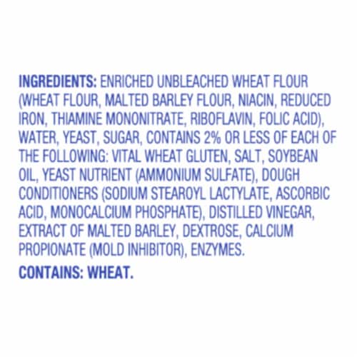 Kroger® White Bread Perspective: top