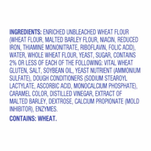 Kroger® Soft Wheat Bread Perspective: top