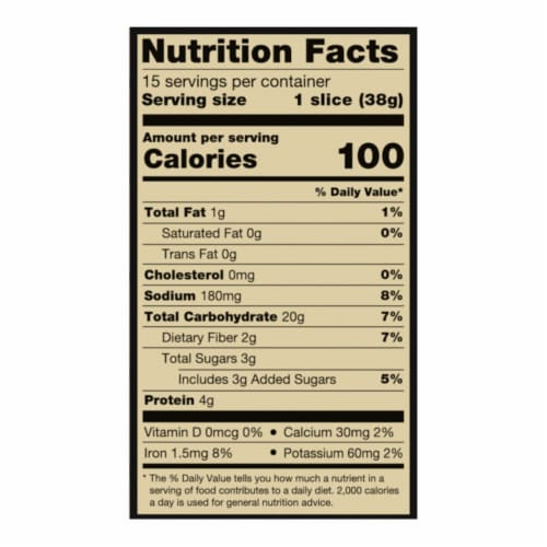 Private Selection® 100% Whole Wheat Bread Thick Cut Perspective: top