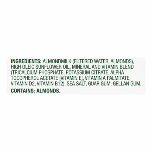 Simple Truth® Plant Based Extra Creamy Almond Milk Perspective: top