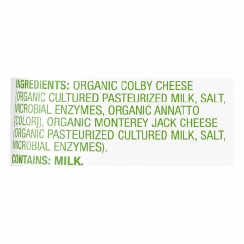 Simple Truth Organic® Colby Jack Cheese Sticks Perspective: top