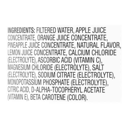 Simple Truth® Electrolyte Tropical 100% Juice Bottle Perspective: top