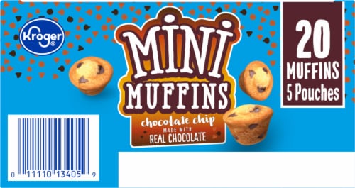 Kroger® Mini Muffins Chocolate Chip Perspective: top