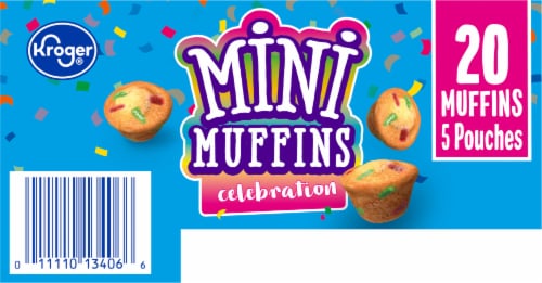 Kroger® Celebration Mini Muffins Perspective: top
