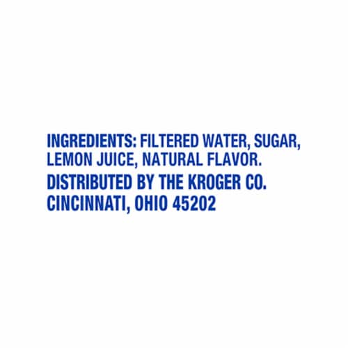 Kroger® Not From Concentrate Lemonade Perspective: top