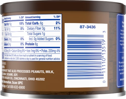 Kroger® Raw Unsalted Almonds Perspective: top