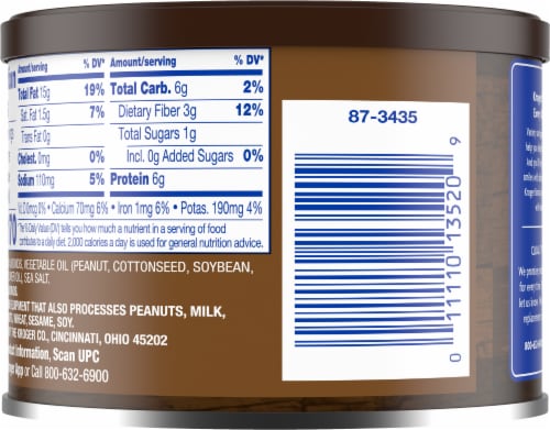 Kroger® Roasted Sea Salted Almonds Perspective: top