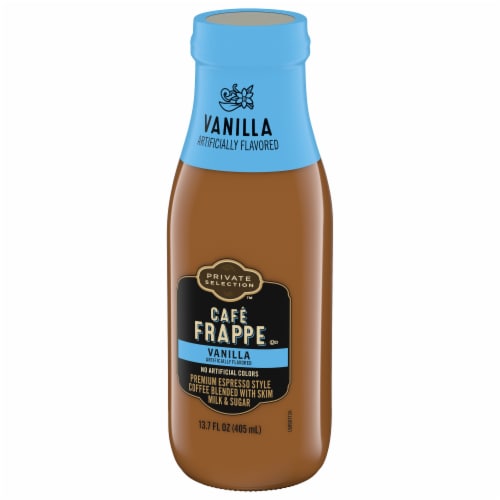 Private Selection® Vanilla Cafe Frappe Perspective: top
