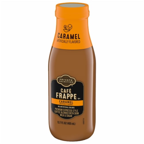 Private Selection® Caramel Cafe Frappe Perspective: top