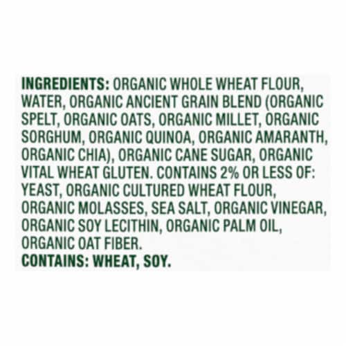 Simple Truth Organic® Thin Sliced Ancient Grain Bread Perspective: top