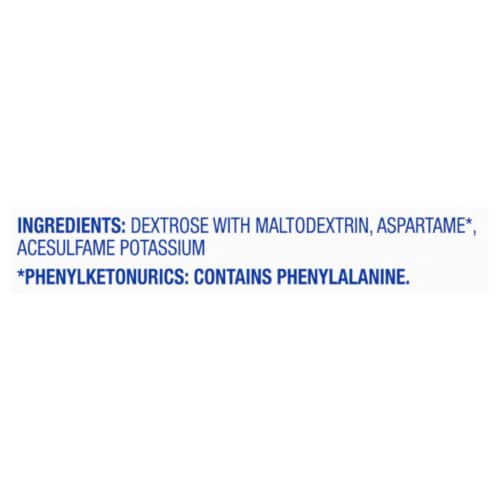 Kroger® Zero Calorie Aspartame Sweetener Perspective: top