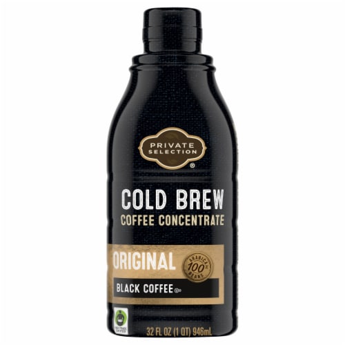 Private Selection® Black Cold Brew Coffee Concentrate Perspective: top