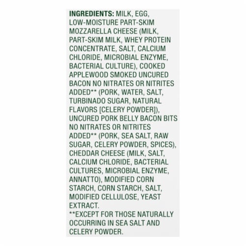 Simple Truth® Cheese & Uncured Bacon Egg Bites Perspective: top
