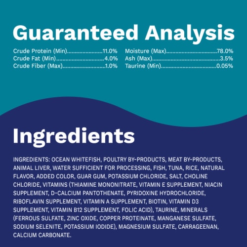 Pet Pride® All Life Stages Wet Cat Food Ocean Whitefish & Tuna Dinner Paté Perspective: top