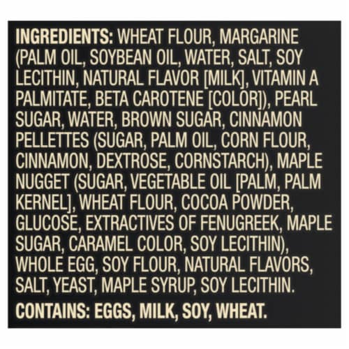 Private Selection® Belgian Style French Toast Liege Waffles Perspective: top