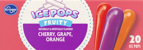 Kroger® Fruity Ice Pops Perspective: top