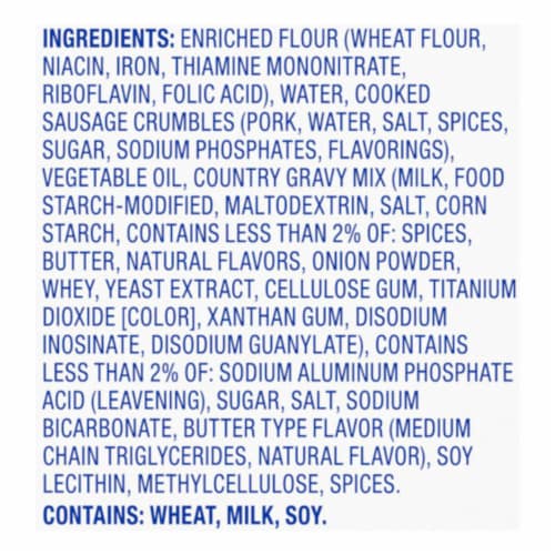 Kroger® Sausage & Gravy Bites Perspective: top