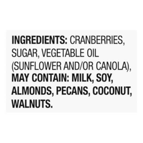 Kroger® Probiotic Dried Cranberries Perspective: top