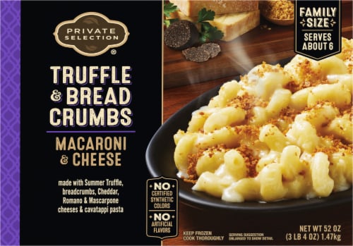 Private Selection® Truffle & Breadcrumbs Macaroni and Cheese Perspective: top