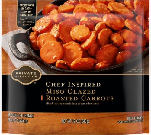 Private Selection® Miso Glazed Carrots Perspective: top