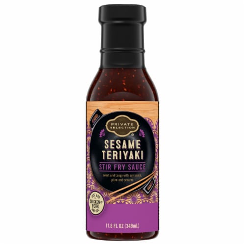 Private Selection® Sesame Teriyaki Stir Fry Sauce Perspective: top