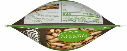 Simple Truth Organic™ Roasted & Salted Pistachios Perspective: top