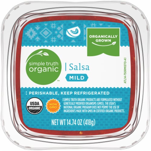 Simple Truth Organic™ Mild Salsa Perspective: top