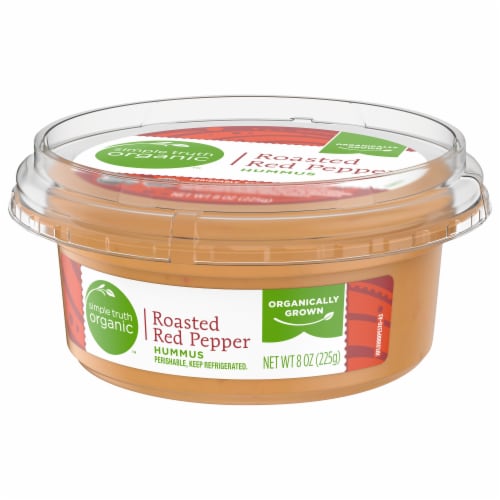 Simple Truth Organic™ Roasted Red Pepper Hummus Perspective: top