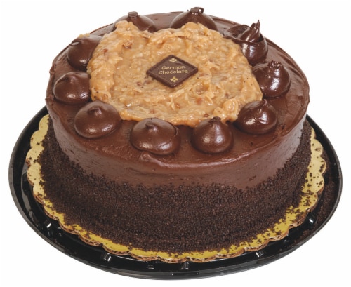 Bakery Fresh Goodness German Chocolate Double Layer Cake Perspective: top