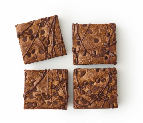 Private Selection® Extreme Chocolate Brownie Squares Perspective: top