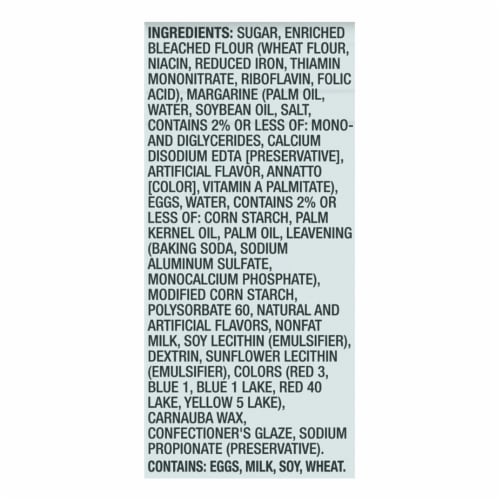 Bakery Fresh White Frosted Sugar Cookies Perspective: top