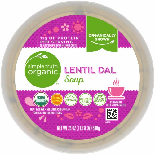 Simple Truth Organic® Lentil Dal Soup Perspective: top
