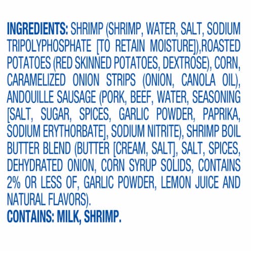 Kroger® Low Country Style Shrimp Boil Frozen Perspective: top
