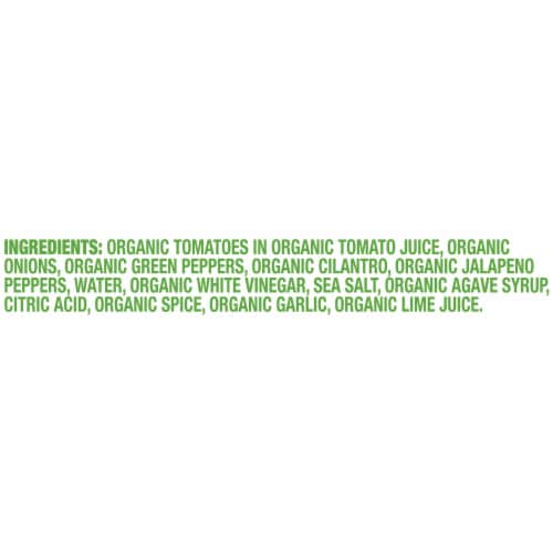 Simple Truth Organic® Medium Cantina Style Salsa Perspective: top