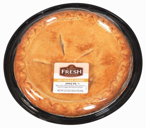 Bakery Fresh Goodness No Sugar Added Apple Pie Perspective: top