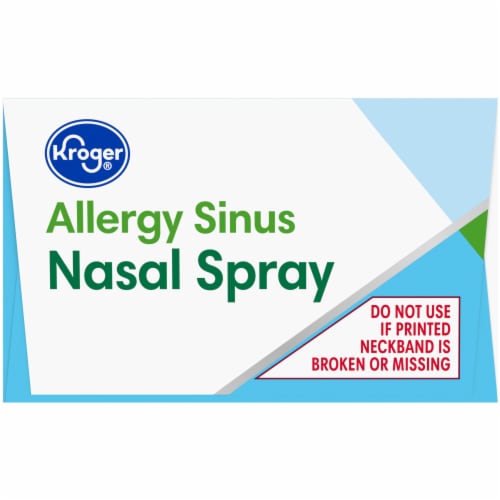 Kroger® Allergy Sinus Nasal Spray Perspective: top