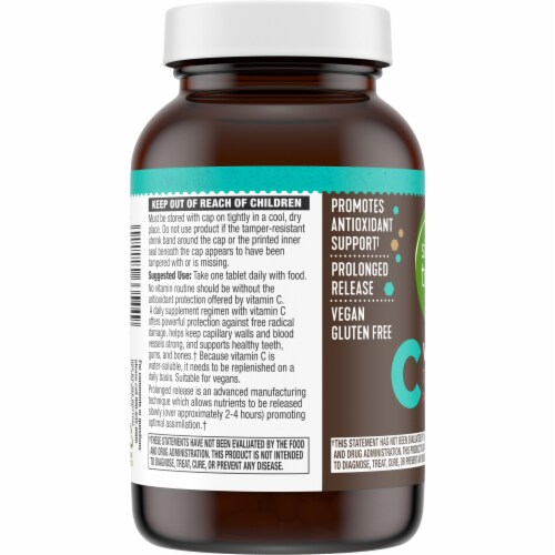 Simple Truth® Vitamin C 1000mg Plus Rose Hips Tablets Perspective: top