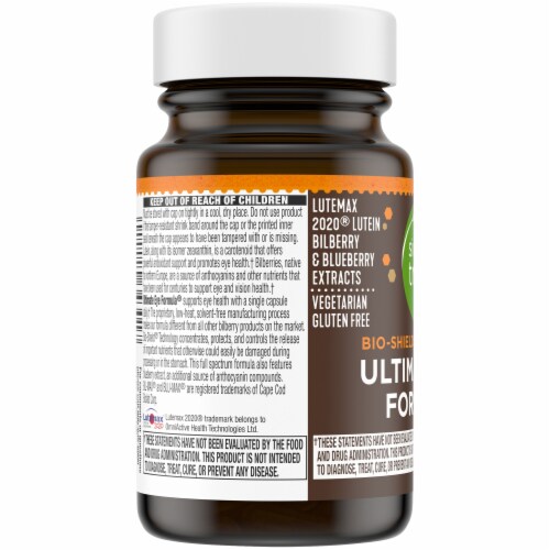 Simple Truth® Ultimate Eye Formula® Capsules Perspective: top