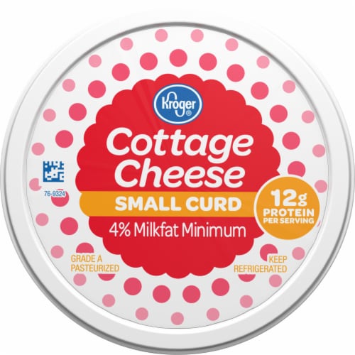 Kroger® 4% Milkfat Small Curd Cottage Cheese Perspective: top