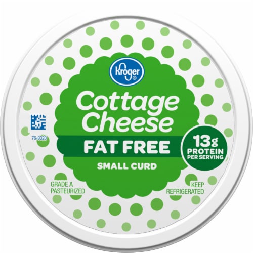 Kroger® Fat Free Small Curd Cottage Cheese Perspective: top