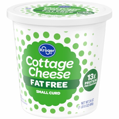 Kroger® Fat Free Small Curd Cottage Cheese, 24 oz