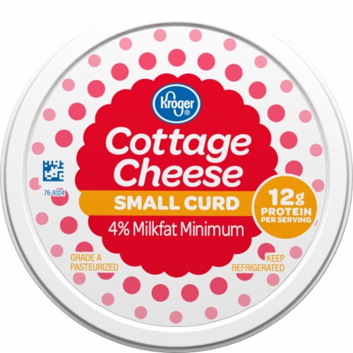 Kroger® 4% Milkfat Small Curd Cottage Cheese Perspective: top