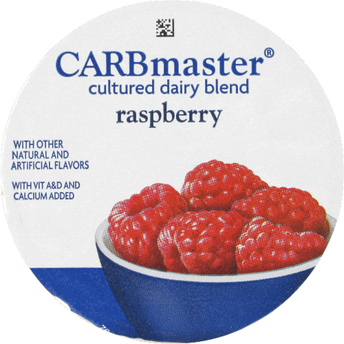 Kroger® CarbMaster™ Raspberry Yogurt Perspective: top