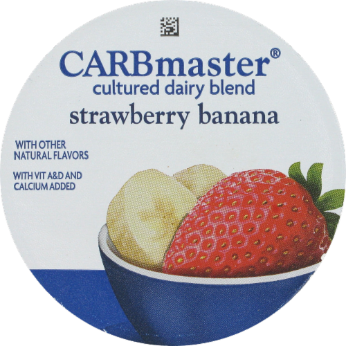 Kroger® CarbMaster™ Strawberry Banana Yogurt Perspective: top