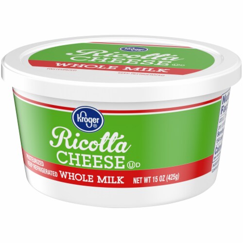 Kroger® Whole Milk Ricotta Cheese Perspective: top