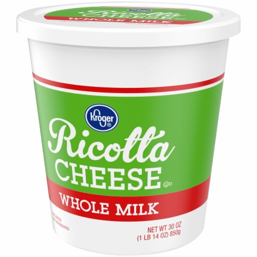 Kroger® Whole Milk Ricotta Cheese Perspective: top