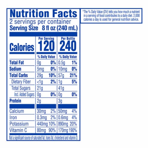 Kroger® 100% Orange Juice From Concentrate Original Perspective: top