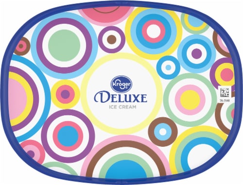 Kroger® Deluxe Churned Lactose Free Southern Crunch Butter Pecan Ice Cream Perspective: top