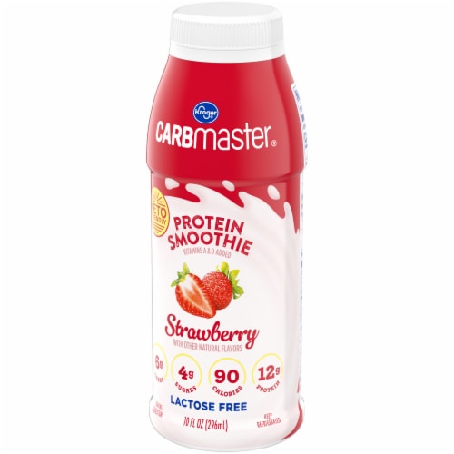 Kroger® CARBmaster® Strawberry Lactose Free Protein Yogurt Smoothie Perspective: top